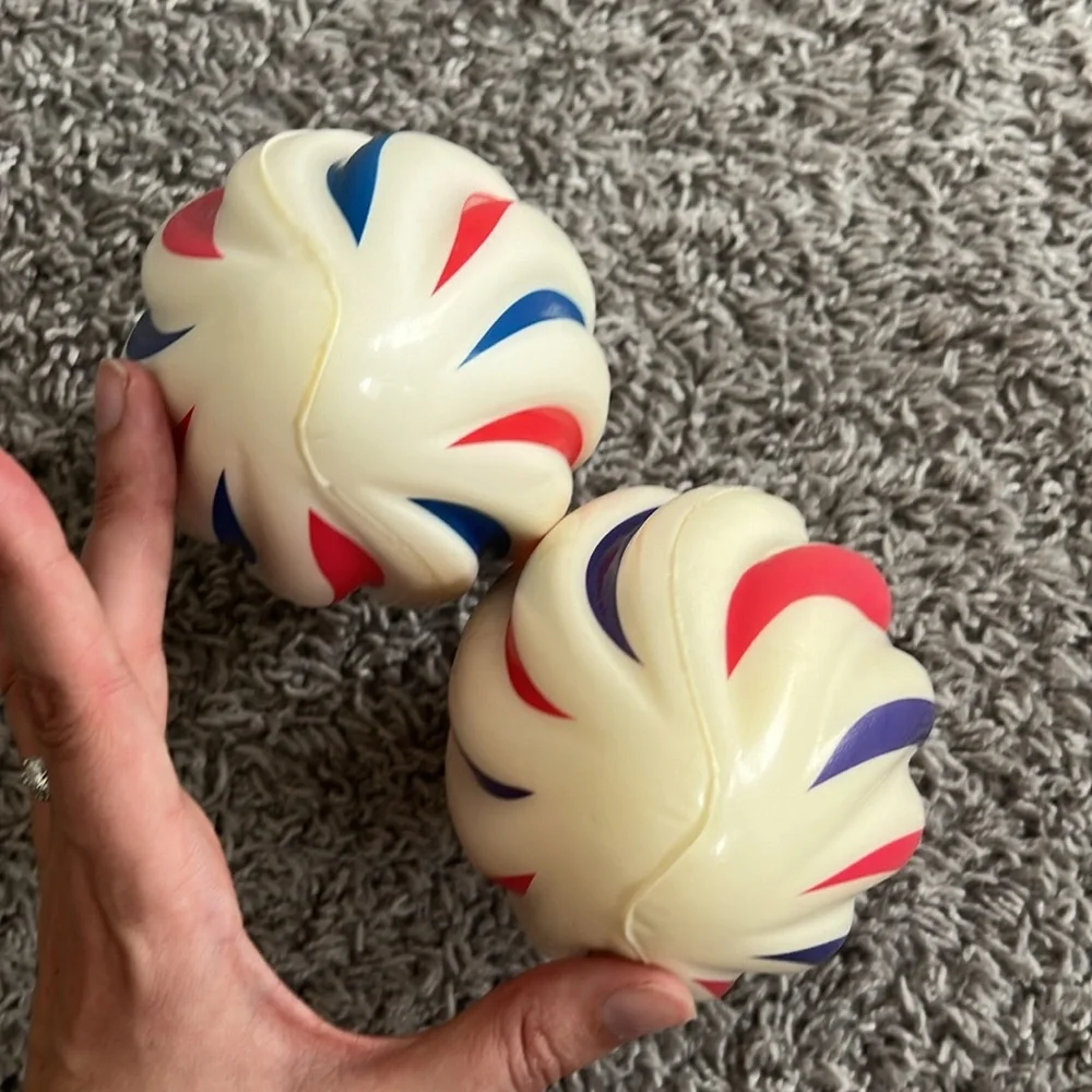 EUC - Foam Footballs Toys